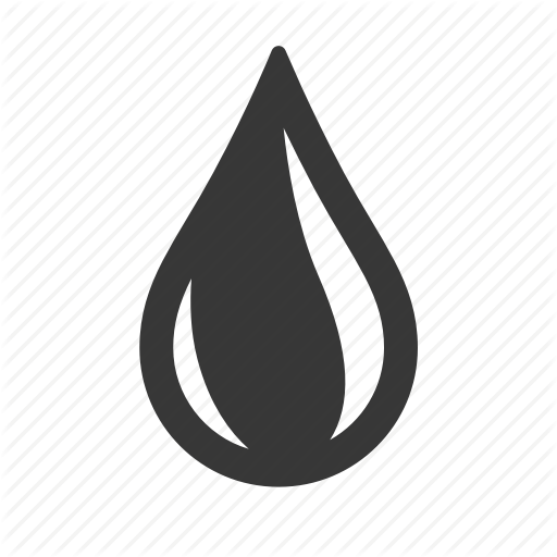 Oil Drop, Pollution, Raw, Simple, Waste Icon