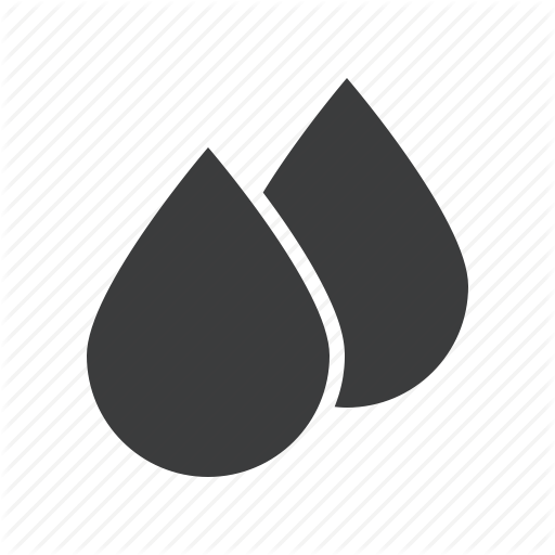 Drop, Drops, Fuel, Gasoline, Oil, Water Icon