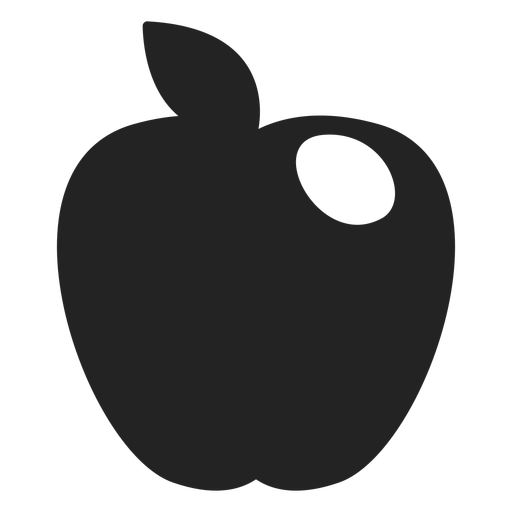 Hanukkah Apple Black Icon