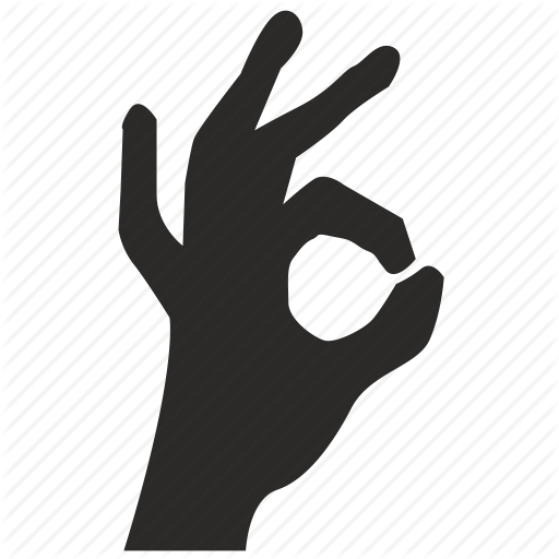 Done, Fingers, Gesture, Good, Ok, Okay, Well Icon