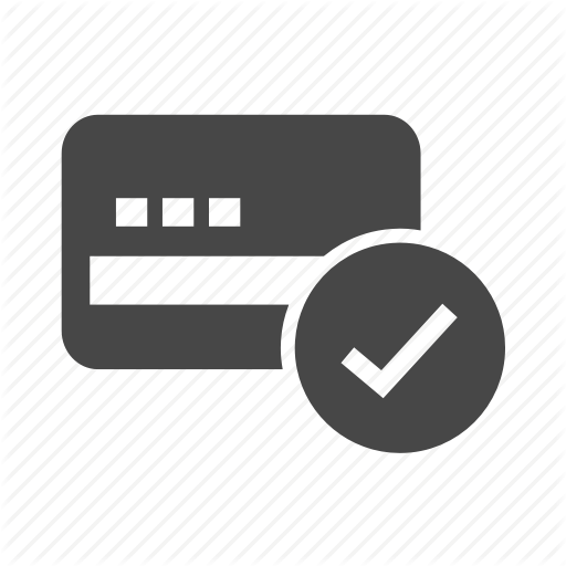 Card, Credit, Ok Icon