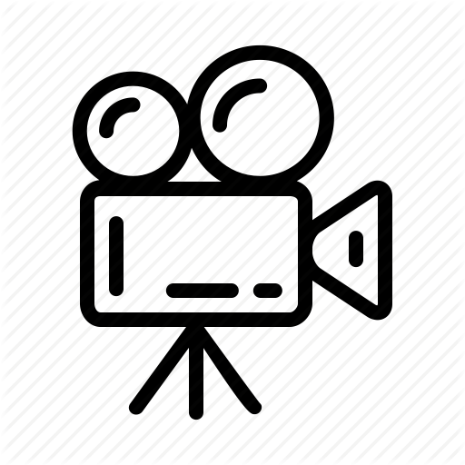 Camera, Film, Old Style, Party, Video, Vintage, Wedding Icon