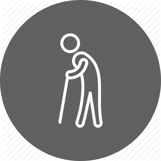 Old Man, Pension, Retirement Icon