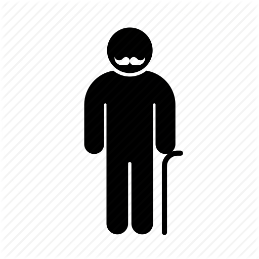 Geriatrics, Medicine, Old Man, Person, Senior Icon