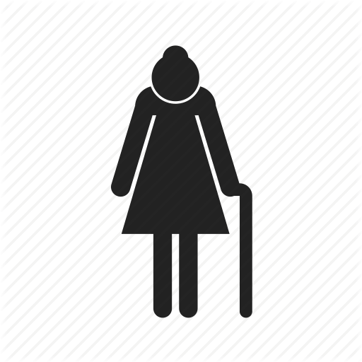 Old Woman Icon Images