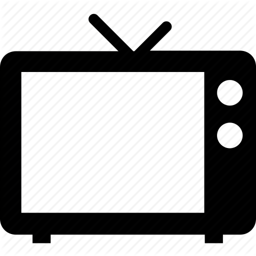 Old Tv, Retro Tv, Tv, Tv Set, Vintage Tv Icon