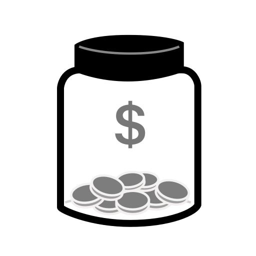 Pictures Of Tip Jar Icon