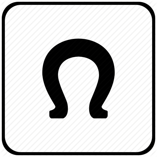Form, Horseshoe, Lucky, Omega Icon