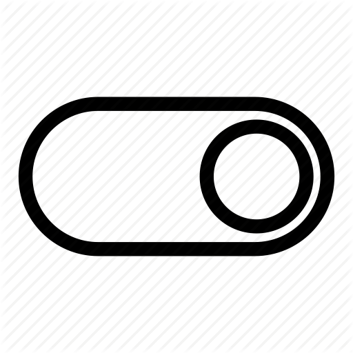 Control, Enable, On Off, Switch, Toggle Icon