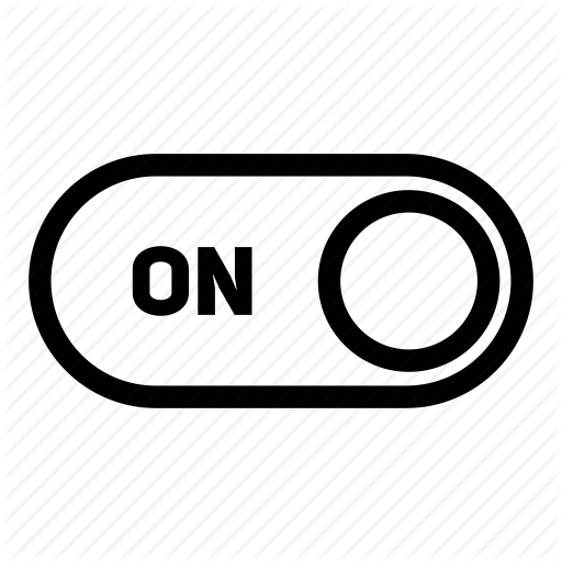 Control, Enable, On, Switch, Toggle Icon
