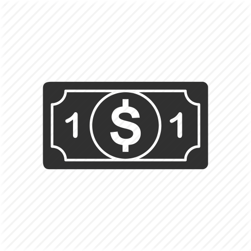 Dollar Bill, Money, One Dollar, One Dollar Bill Icon