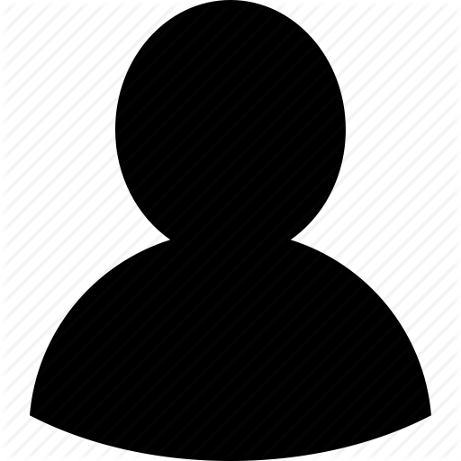 Pictures Of One Person Icon Black
