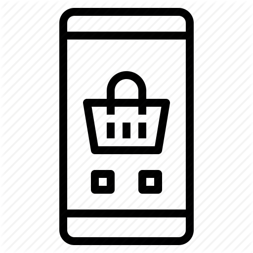App, Application, Online, Shopping, Smartphone Icon