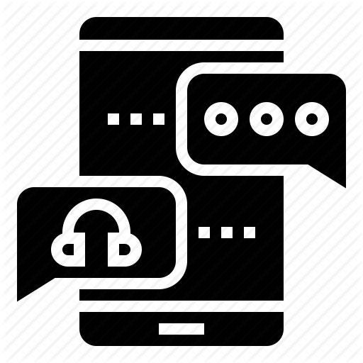 Application, Customer, Mobile, Online, Service Icon