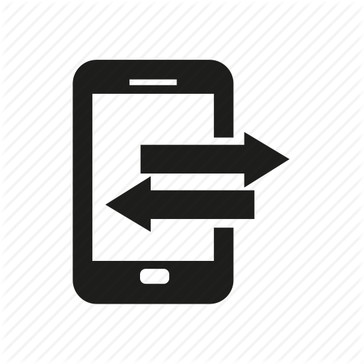 Banking, Internet Banking, Mobile Banking, Transfer Icon