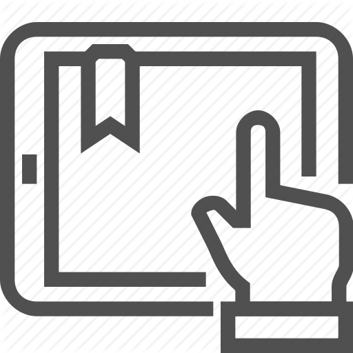 Course, Hand, Home, Internet, Online, Pad, Study Icon