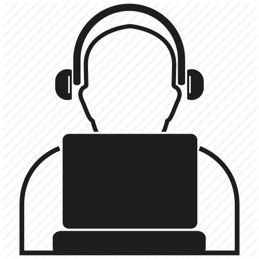 Laptop, Learning, Listen, Online Learning Icon