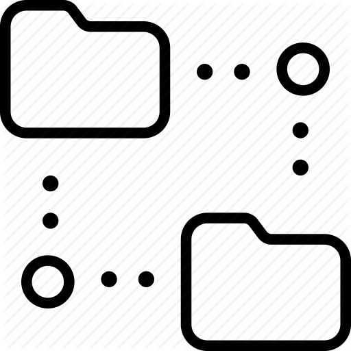 Data, Disconnected, Folders, Network, Offline, Web Icon