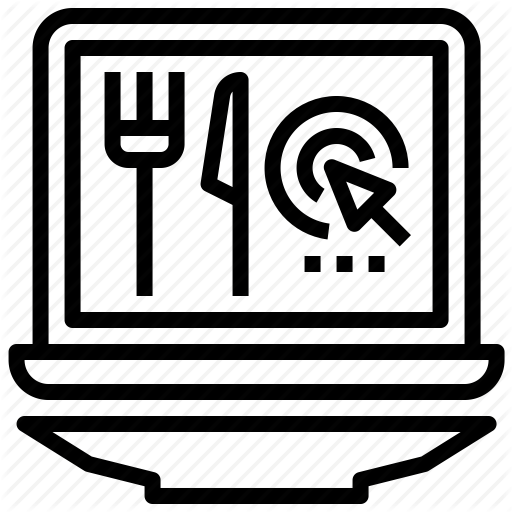 Food, Online, Order, Web, Website Icon
