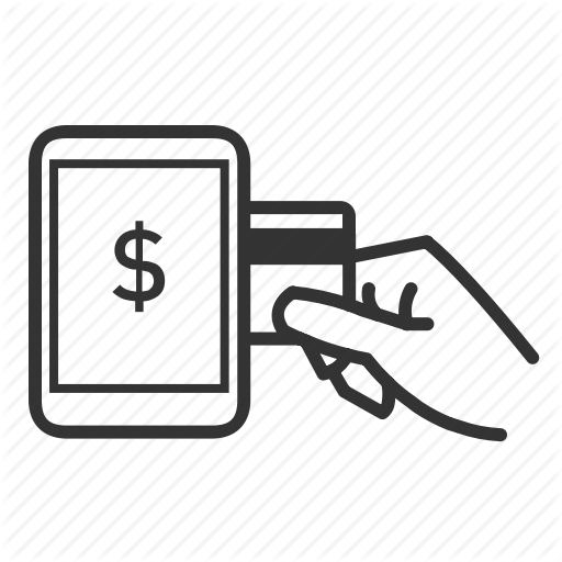 Banking, Credit Card, Mobile, Online, Payment, Secure, Transfer Icon