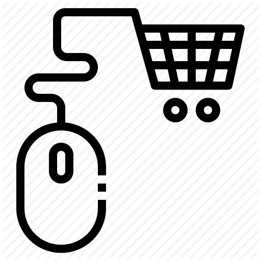 Basket, Cart, Mouse, Online, Shopping Icon