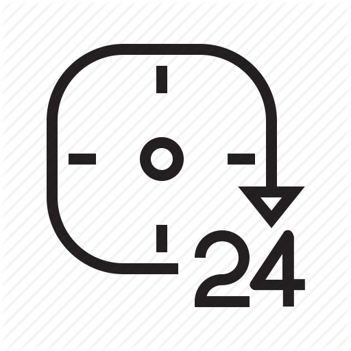 Day, Ecommerce, Hour, Online, Outline, Status, Time Icon