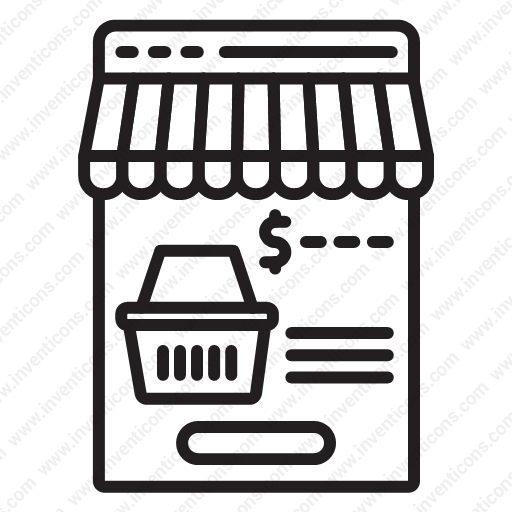 Download Online Store Icon Inventicons