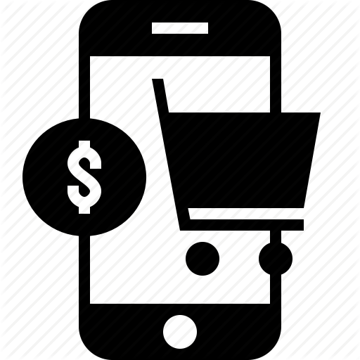 App, Mobile, Online, Shopping, Smartphone, Store Icon