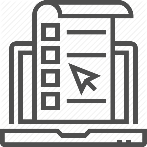 Computer, Internet, Online, Survey, Test Icon