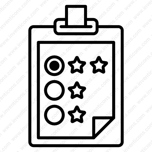 Download Clipboard,survey,feedback Icon Inventicons