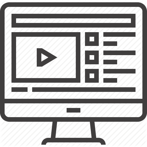 Digital, Education, Knowledge, Lesson, Online, Training, Video Icon