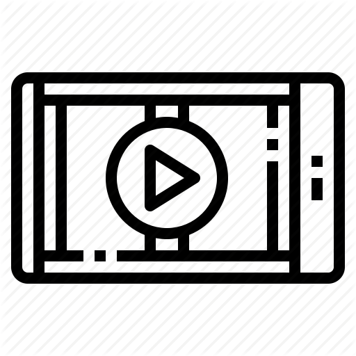 Clip, Mobile, Movie, Online, Video Icon