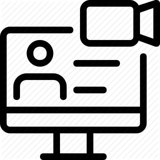 Conference, Interview, Online, Video Icon