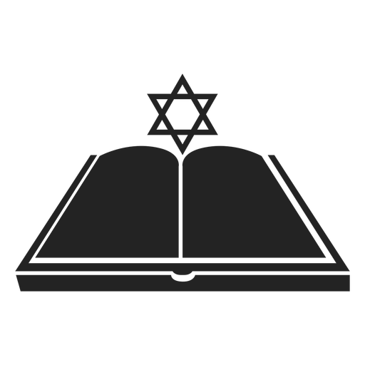 Hanukkah Open Book Icon