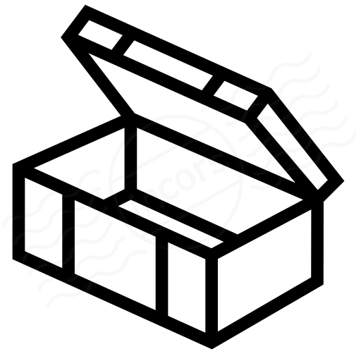 Iconexperience I Collection Ammunition Box Open Icon