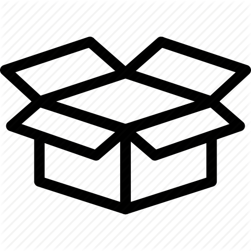 Box, Delivery, Dropbox, Open Box Icon