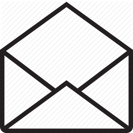 Email, Empty, Envelope, Inbox, Mail, Open Icon