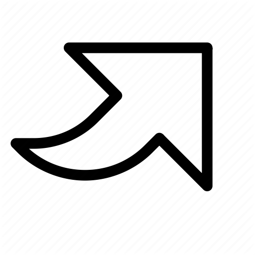 Arrow, New, Open, Right, Tab, Top, Window Icon