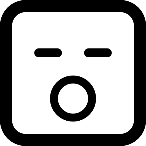 Tired Emoticon Face With Open Mouth And Closed Eyes Icons Free