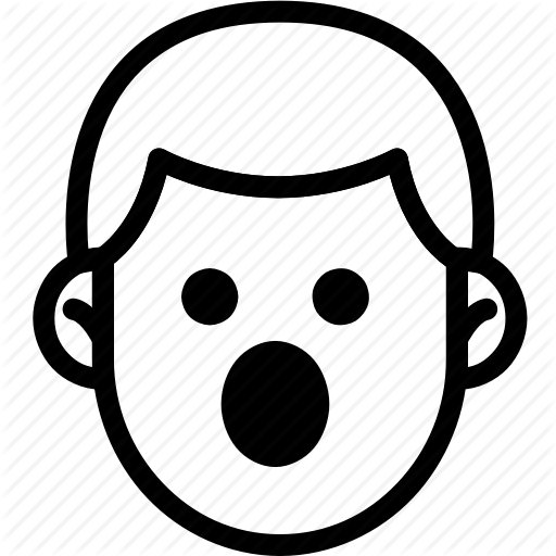 Emoji, Emotion, Expression, Face, Feeling, Mouth, Open Icon