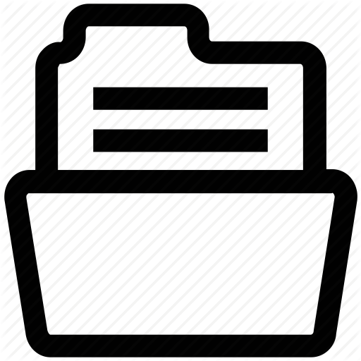 Archive, Documents, Folder, Folder Open, Office, Storage Icon