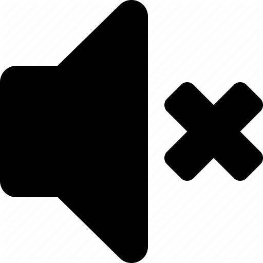 Audio, Off, Sound, Speaker, Volume Icon