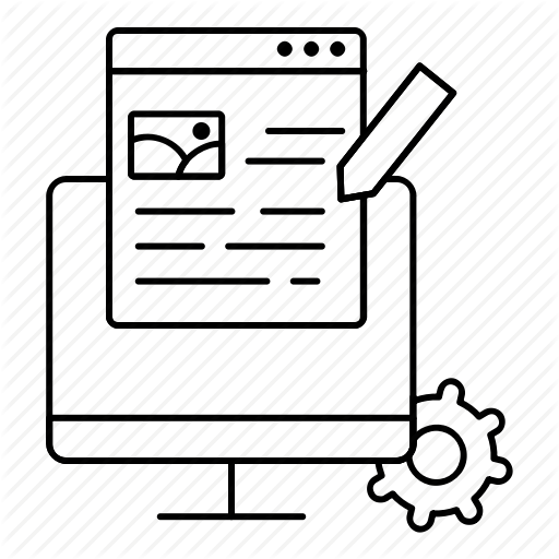 Blog, Edit, Open Source, Tools, Web Design, Web Development Icon