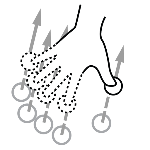 Stroke, Note, Gestureworks Icon