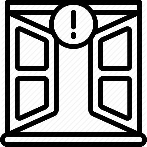 Alert, Home, Open, Smart, Window Icon