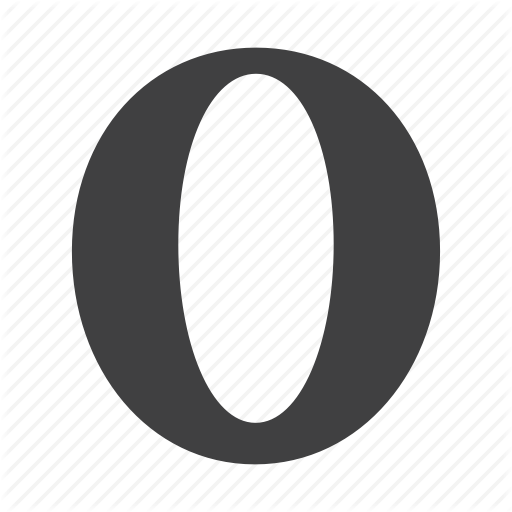 Browser, Letter, Opera Icon