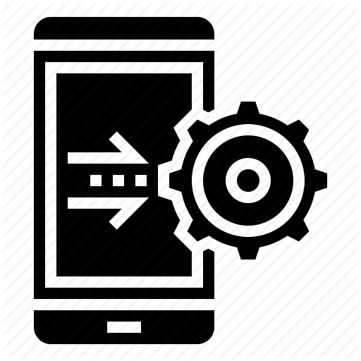Data, Gear, Operating, Setup, Smartphone, System Icon