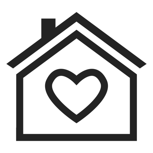 Home With A Heart Icon