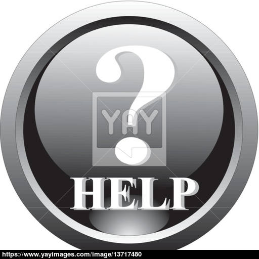 Black Button Or Icon For Webdesign