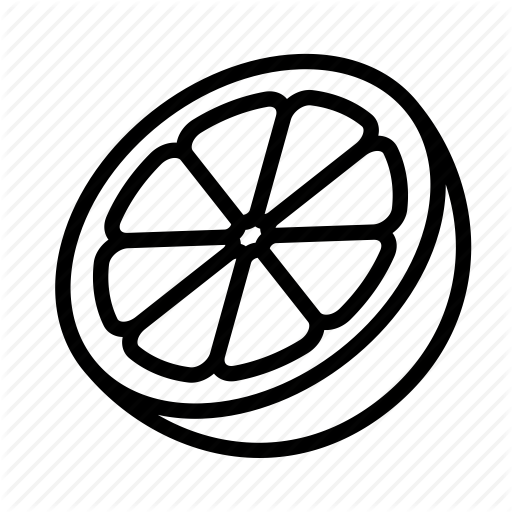 Citrus, Fruit, Juice, Lemon, Orange, Slice, Sliced Icon